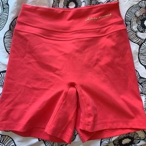 Gymshark Whitney Simmons V2 shorts cyber red